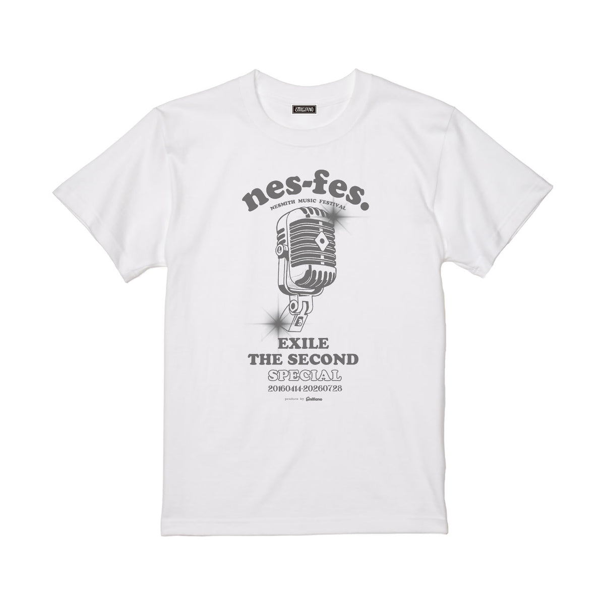 NES-FES.ロゴTEE -WHITE-