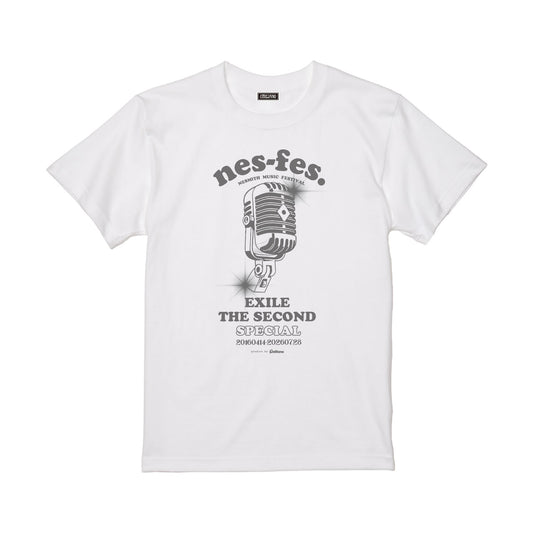 NES-FES.ロゴTEE -WHITE-